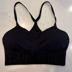Women’s Under Armour Black Sports Bra - Size M
